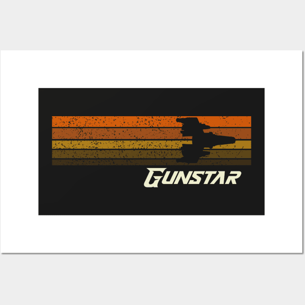 Retro The Last Starfighter Gunstar Wall Art by SteelDesgins